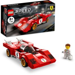 LEGO 76906 Speed Champions 1970 Ferrari 512 M Coche de Carreras, Juego de Construcción con 291 Piezas