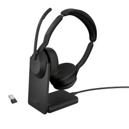 Jabra Evolve2 55 Link380a MS Stereo - Auriculares con ANC, Micrófono Cancelación Ruido y Soporte de Carga Precio: 218.59000053. SKU: B12TBBNRA9