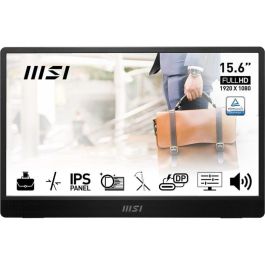 MSI MP161 E2 Pantalla PC Gamer Portátil 15.6" FHD IPS 1ms 60Hz USB-C Mini HDMI Soporte Trípode Precio: 158.99674791. SKU: B1GLENC8CT