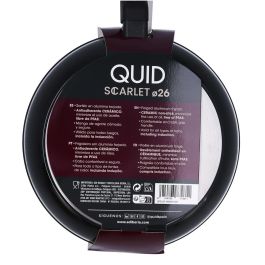 Sartén Aluminio Forjado Scarlet Quid 26 cm (6 Unidades)