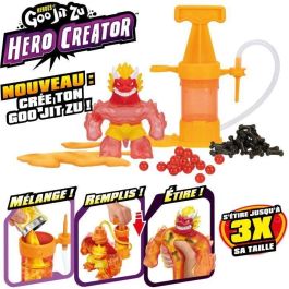 Figura Hero Creator Blazagon 11cm - HERoeS OF GOO JIT ZU - Kit de creación de texturas personalizadas