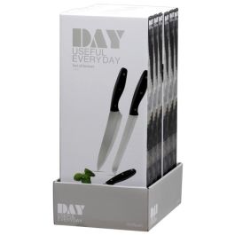 Day Juego De 3 Cuchillos Acero Inoxidable (Pan 20cm, Chef 20cm, Pelador 9cm)