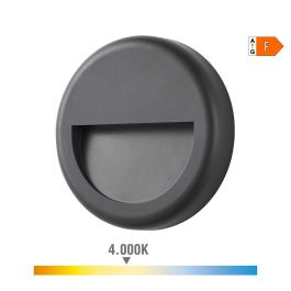Aplique led redondo 6 W 570 lm 4000 k luz dia ip65 ø14 x 2,8 cm Precio: 5.50000055. SKU: S7906539