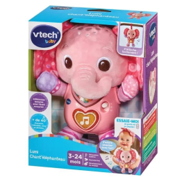 Vtech Baby VT80566755 Lumi Chant'Elephanteau Juego Educativo para Bebés