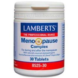 LAMBERTS Menopause Complex Lúpulo, Soja y Salvia - Apoyo Menopausia Tranquila y Cómoda - 30 Comprimidos Precio: 27.5. SKU: B16LABV4FM