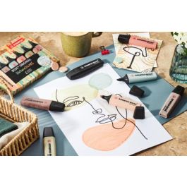 Stabilo Marcador Boss Original Naturecolors Colores Surtidos Estuche 4 Ud