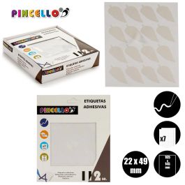 Etiquetas Adhesivas 22X49Mm Hojas 7 Pags Pincello (120 Unidades) Etiquetas Adhesivas 22X49Mm Hojas 7 Pags Pincello (120 Unidades)
