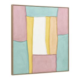 Cuadro Home ESPRIT Blanco Rosa Turquesa Abstracto Urbano 102 x 4,5 x 102 cm (2 Unidades) Cuadro Home ESPRIT Blanco Rosa Turquesa Abstracto Urbano 102 x 4,5 x 102 cm (2 Unidades)