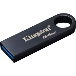 Kingston DataTraveler SE9 G3 64GB USB 3.2 Gen 1 – 220MB/s lectura, 100MB/s escritura Dark Nickel