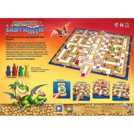 Ravensburger 26955 Das verrückte Labyrinth - Juego de Mesa Familiar, de 2 a 4 Jugadores, Edad 7+ Años
