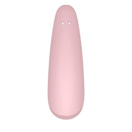 Satisfyer Curvy 2+ Estimulador Clitoriano Rosado con App y Bluetooth para Mujer