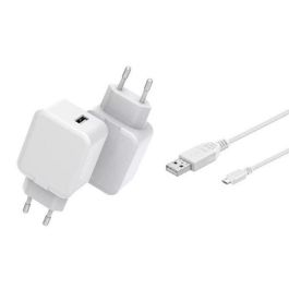 CoreParts USB Charger with 1.8meter Micro-USB Cable 12W 5V 2.4A Output: Single USB-A, for mobile phones, tablets and other devices