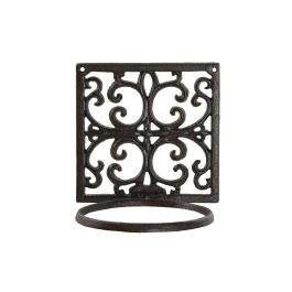 Soporte Terraza Y Jardin DKD Home Decor Marron Oscuro 17.5 x 18 x 18 cm