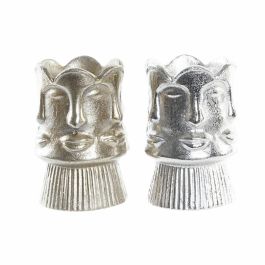 Jarron Moderno DKD Home Decor Champan Plateado 12 x 17 x 12 cm (2 Unidades) Precio: 28.78999948. SKU: S3027598