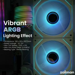 Zalman ZAL8800263650491 Caja Semitorre ATX Sin Fuente de Alimentación Negra