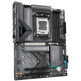 GIGABYTE Placa Base X870 EAGLE WIFI7 - Compatible con CPUs AMD Ryzen 9000, VRM de 14+2+2 fases, hasta 8000MHz DDR5 (OC), 4xPCIe 5.0 + 3xM.2, Wi-Fi 7, LAN 2.5GbE, USB 3.2 Gen 2x2