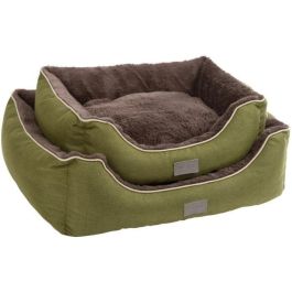 KERBL - Cesta/Cojín - Samuel - Gris/Gris Oscuro - 50 x 40 x 15 cm KERBL - Cesta/Cojín - Samuel - Gris/Gris Oscuro - 50 x 40 x 15 cm