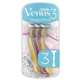 Gillette VENUS3 DRAGONFRUIT Cuchillas de Depilación Desechables para Mujer - 3 Unidades Precio: 2.78999985. SKU: B19M2PGRAN