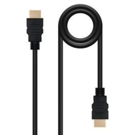 Nanocable 10.15.1701 Cable HDMI 1.4 Macho - Macho 1.5m Negro, 4K 3D Alta Velocidad ARC, Contactos Oro, Dolby True-HD