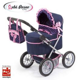 Coche muñecas trendy azul marino 67x67x41 cm Coche muñecas trendy azul marino 67x67x41 cm