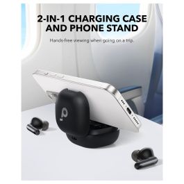 Anker Soundcore P40i Auriculares Inalámbricos Bluetooth 5.3 IPX5 Negro, 60h de Autonomía, Resistente al Sudor para Llamadas, Música, Deporte y Uso Diario