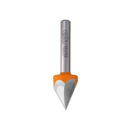 CMT Fresa para Ranurar Madera V-60º 95800111 – Diámetro 12,7mm Vástago M-8 para Acabados Precisos Precio: 34.68999941. SKU: B1B4XM6W8V