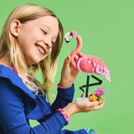 LEGO Creator Wilde Tiere: Rosa Flamingo 31170 - Juego de Construcción Multicolor