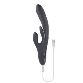 Vibrador Punto G Playboy Rabbit Negro Vibrador Punto G Playboy Rabbit Negro