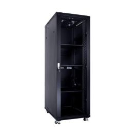 MicroConnect Armario Rack 19" 37U Ancho 800mm Fondo 1000mm Negro RAL 9004