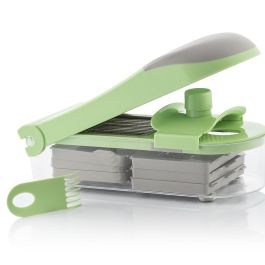 Cortador de Verduras, Rallador y Mandolina con Recetas y Accesorios 7 en 1 Choppie Expert InnovaGoods