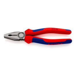 Knipex Alicates universales 0302200, 205 x 44 x 21 mm, filo con bisel 200 mm Precio: 26.49999946. SKU: S7914518
