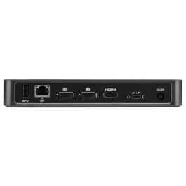 Targus DOCK430EUZ Base de Conexión USB-C para Portátiles Replicador Puertos 85W PD Video 4K Dual DisplayPort HDMI Gigabit Ethernet Negro
