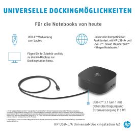 HP Base USB-C Dock G5 100W Negro
