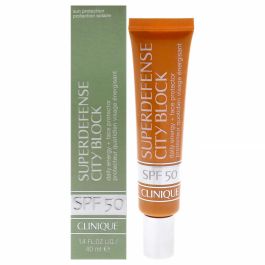 Clinique SUPERDEFENSE city block SPF50 Tratamiento Facial Hidratante Diario con Protección Solar Alta Antiedad Antifatiga 40 ml