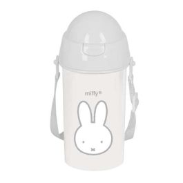 Botella con Tapa y Pajita Miffy Niebla Gris PVC 500 ml Precio: 5.50000055. SKU: B1FEH59LDC