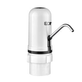 Edm Dispensador Electrónico para Garrafas de Agua 20 Litros, Batería 1200 mAh, Caudal 200ml/7s, Tubo 60cm