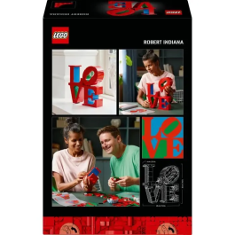 LEGO 31214 Art LOVE Set de Construcción para Adultos - Decoración y Regalo para Parejas