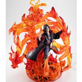 Megahouse Figura Naruto Shippuden Uchita Itachi PVC 38 cm Modelo Finalizado Pintado a Mano