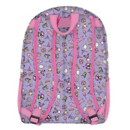 Mochila Escolar Gorjuss First prize Lila 31.5 x 40 x 22.5 cm