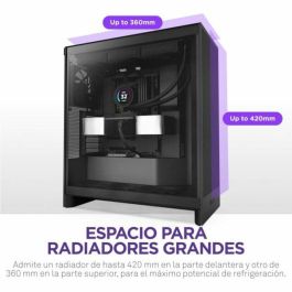 Caja Semitorre ATX NZXT H7 Flow Midi Negro Caja Semitorre ATX NZXT H7 Flow Midi Negro
