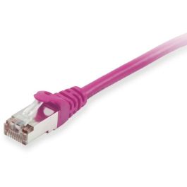 EQUIP 606813 Cable de Red Ethernet Cat6A S/FTP LSZH 25m Doble RJ45 Púrpura