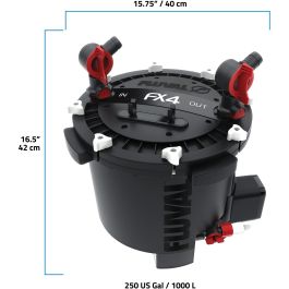 Fluval A214FLU Filtro Externo para Acuario FX4 1000L