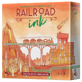 Railroad Ink: Edición rojo abrasador