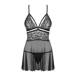 Picardías Obsessive 838-BAB-1 Negro XXL/XXXL Picardías Obsessive 838-BAB-1 Negro XXL/XXXL