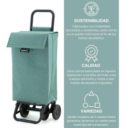 Carro de Compra Garmol 10015G5 JASP Verde