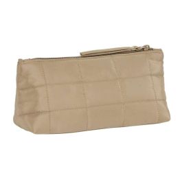 Moos Neceser Cuadrado Acolchado "Camel" 23x12x8cm