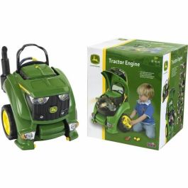 Klein John Deere Motor de Tractor para Niños con Accesorios
