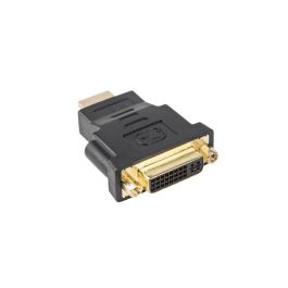 Lanberg Adaptador HDMI Macho a DVI-D Hembra, Full HD 1080p, 24+5 Pines, ABS, Negro