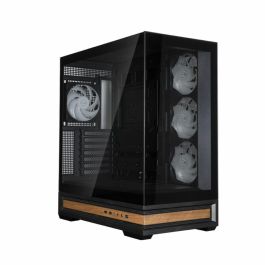 Zalman P40 NAMU BLACK Midi Tower, Torre PC Negra, ATX, Micro ATX, Mini-ITX, con 3 ventiladores 120mm instalados