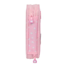 Plumier Doble Glow Lab Sweet home Rosa 12.5 x 19.5 x 4 cm (28 piezas)